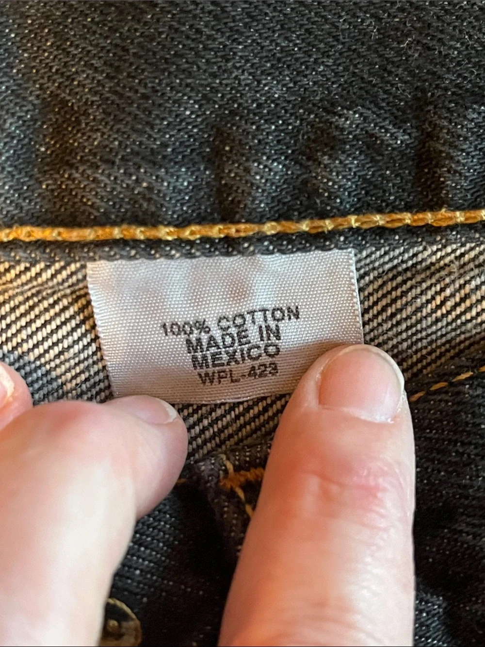 Levi’s 505 Regular Fit Jeans Men’s 32x30 Black Denim Made in Mexico